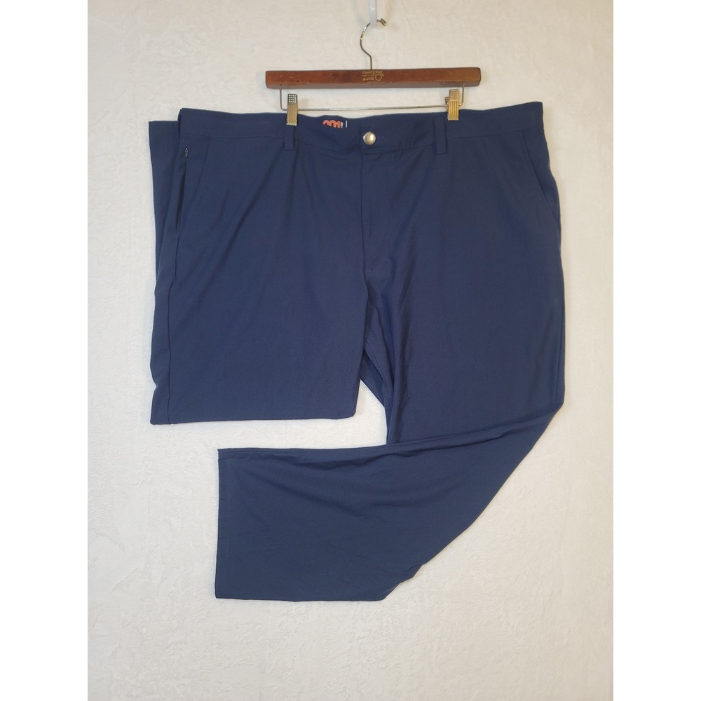 Society of One Athletic Fit Golf Navy Blue Performance Pants 49x30 Athleisure